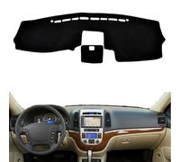 CCHZLJLKP Couverture De Tableau De Bord De Voiture pour Hyundai Santa Fe 2007-2012 Accessoires pour Tapis De Tableau De Bord