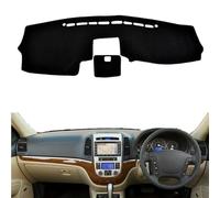 CCHZLJLKP Couverture De Tableau De Bord De Voiture pour Hyundai Santa Fe 2007-2012 Accessoires pour Tapis De Tableau De Bord