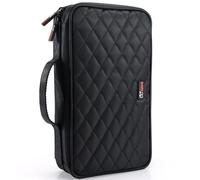 CCidea 96 capacit CD/DVD tui support Portable portefeuille disque classeur de stockage pour voiture maison voyage (96-noir) spciaux