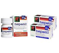 CCidea HEPATIL - 80 gélules aident au bon fonctionnement du foie - Liver Detox Cleanse Régénération Health Support