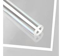 CCINEE Lot de 24 feuilles de papier cadeau floral de style coréen imperméable avec lignes blanches, boîte cadeau, fournitures pour bouquet de fleurs, 55 x 55 cm (blanc)