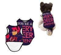 Ccipotatoo Anime Hazbin Costume d'hôtel pour chien et chat de petite et grande taille (Alastor, taille L)