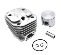 CCJOZMD Jeu de Pistons Cylindre 52mm for Husqvarna 61 266 266XP 266SE 166, tronçonneuse, Outils de Jardin à Gros alésage Accessoires(Cylinder Piston Set)