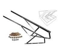 CCKUYT 1 paire de couvercles de rangement hydrauliques - Mécanisme de levage de lit - 610/750/900/1100/1200/1500 mm - Vérin pneumatique à gaz - Pour lit de rangement ou canapé-lit