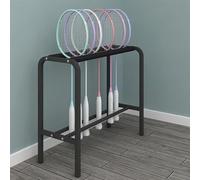 CCKUYT Étagère de rangement pour raquette de badminton - Présentoir pour raquette de tennis pour la maternelle, l'école, le stade, le terrain et le jardin