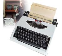CCKUYT Machine à écrire vintage pour un flux nostalgique, modèle portable pour les lieux d'écriture à distance, traitement de texte classique élégant et durable, machines à écrire pour écrivains
