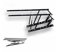 CCKUYT Mécanisme de levage de lit d'équilibre, kit de levage de lit à gaz robuste, kit de levage de lit de traduction pliable, ressort à charnière, tige de support hydraulique pour boîte de lit