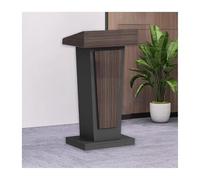 CCKUYT Podium, pupitre en bois, pupitre multifonction, lutrin moderne pour salle de classe, adapté pour les salles de classe modernes, les concerts, les conférences et les événements.