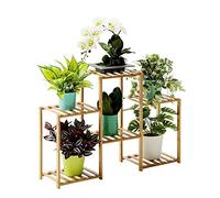 CCKUYT Présentoir de Pot de Fleur Support de Pot de Fleur en Bois Moderne Support de Fleur de Plante Simple Échelle Présentoir Baoo sur Pied Intérieur (Taille: A-83x25x100cm) RDZ (Taille: A83x25x