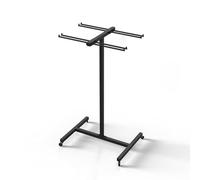 CCKUYT Présentoir mural pour raquette de badminton, 80 hauts, pour salle de conférence, gymnase, école, entrée