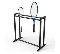 CCKUYT Présentoir pour raquettes de badminton - En acier robuste - Grande capacité - Facile à assembler