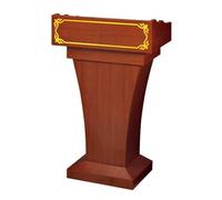 CCKUYT Pupitre Pupitre Podium Pupitre Podium Standlectern Pupitre de Professeur Bureau de conférence en Bois Massif Bureau d'accueil Bureau d'invités pour Bureau