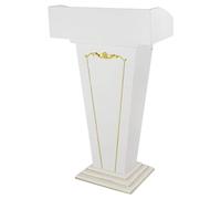 CCKUYT Pupitres Podium Pupitre de Parole en Bois Podium sur Pied Podium de Parole pour églises conférences Discours Orateur conférence, C