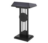 CCKUYT Pupitres Podium Pupitre de présentation, Pupitre de présentation, Support de Podium Podium Portable Grand pupitre en Fer Peint Stand Up Église Pâte