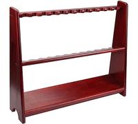 CCKUYT Support de queue de billard en bois pour queues de billard - Support de rangement pour queues de billard - Pour bar, restaurant, salle de jeux, garage, billard