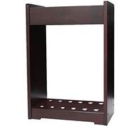 CCKUYT Support de queue de billard en bois pour queues de billard - Support pour queue de billard - Support de canne à pêche - Peut contenir 6/12 queues et jeu de balles