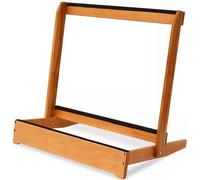 CCKUYT Support de rangement sur pied pour guitare avec coussinet de protection en mousse, support amovible pour raquettes de badminton, de tennis, pour gymnase/école/club, cadre en bois massif