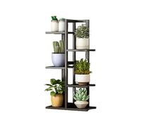 CCKUYT Support pour plantes d'intérieur, 5 niveaux de 101,6 cm de haut, étagère à petites empreintes de pied, support stable en forme de T pour plusieurs plantes