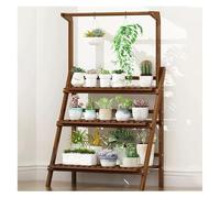 CCKUYT Support pour plantes d'intérieur, présentoir de fleurs, table de rempotage pliable d'extérieur