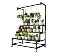 CCKUYT Support pour plantes, moderne, suspendu à l'intérieur, présentoir de fleurs