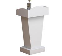 CCKUYT Table de pupitre, pupitre en Bois pour église, pupitre avec étagères de Rangement à 2 Niveaux, pupitres et podiums pour église, école, Bureau, etc.