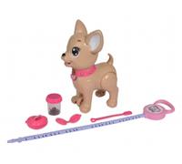 Simba 105893264 Poupée Chi Love Poo - Petit Chihuahua avec Accessoires de Promenade, Multicolor