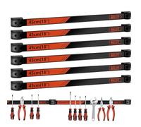CCLIFE 6 pièces Barre Magnétique Porte 45CM 23KG Barres Magnétiques Pour Outils Rangement Ooutillage Maison Garage