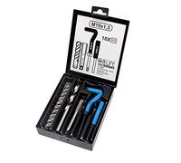 CCLIFE Coffret filet rapporté M5-M6-M8-M10-M12-M14-M16,kit réparation filetage, Size:M10 X 1,5