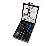 CCLIFE Coffret filet rapporté M5-M6-M8-M10-M12-M14-M16,kit réparation filetage, Size:M5 X 0,8