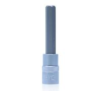 CCLIFE Douille Hexagonale de 1/2" 12 mm CR-V Acier S2 Pour Clé à Douille 100 mm Longueur 1 PCS HW12