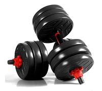 CCLIFE Haltère réglable, Haltères Musculation 20/25/30/40KG pour Adaptés au Fitness à Domicile et à la Musculation-ZERRO