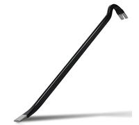 CCLIFE Levier à ongles en acier spécial, fer à ongles, barre droite, effet de levier optimal, résistant à la flexion