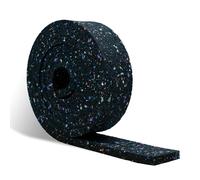 CCLIFE Rouleau De Tapis De Terrasse Patins De Terrasse en Granulés De Caoutchouc 2m X 50mm X 10mm Étanche Antidérapant Anti-Choc Silencieux