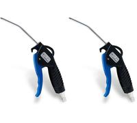 CCLIFE Soufflette à air comprimé, Soufflage avec Buse 100 mm, 1/4", 8 bar max (Lot de 2)