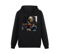 CcLIVE David Garrett Men's Black Hooded Unisex Sweatshirt 3XL