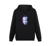 CcLIVE David Guetta Men's Black Hooded Unisex Sweatshirt M