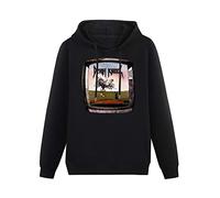 CcLIVE Death Angel Band Frolic Through The Park Album Cover Men's Black Hooded Unisex Sweatshirt M