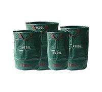 CCLONGTT Sac de Jardin 120L/272L/300L/400L/500L Sacs Déchets de Jardin Verts avec Poignées indéchirable Pliable Réutilisable Sac à Déchets de Jardin (Color : 1pcs, Size : 120L)