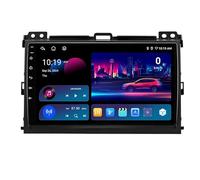 CCLXWY Autoradio Android 15 pour Toyota Land Cruiser Prado 120 LC120 2003-2009 9'' Écran Tactile Capacitif Bluetooth Auto Radio Lecteur De Voiture Mirrorlink Fonction Bluetooth RDS AM FM USB