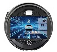 CCLXWY Autoradio Android 16 pour BMW Mini One F56 2014-2016 9'' Écran Tactile Capacitif Bluetooth Auto Radio Lecteur De Voiture Mirrorlink Fonction Bluetooth RDS AM FM USB,4CoreWifi1G+32G