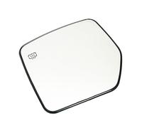 CCLXWY Verre de Rétroviseur Remplacement pour Dodge Nitro 2007-2010,Glace de Rétroviseur Chauffant Gauche Ou Droit avec Plaque de Support,Left