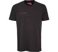 CCM CORE Tee à manches courtes, jeunesse, couleur : noir, taille : S
