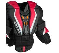 CCM EFlex 6 Goalie Senior Poitrine blindée Taille L Noir/rouge/blanc