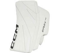 CCM EFLEX 7.9 Bloqueur de gardien de but Senior Blanc droite - Butée gauche blanche