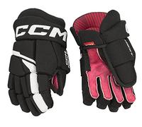 CCM HG NEXT Hockey Gloves (Youth) (Kleur - Zwart / Wit, Maat - 08.0")
