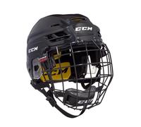 CCM HTC Tacks 210 IJshockey Helm Combo (Kleur - Zwart, Maat - L)