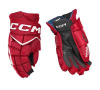 CCM JetSpeed FT8 Pro Senior Gants de hockey sur glace, rouge/blanc, 38 cm