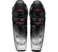 CCM JetSpeed FT8 Senior Protège-tibias pour le hockey sur glace, Taille : 16''/41 cm