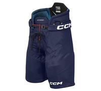 CCM JetSpeed Pantalon de hockey Senior, bleu marine, L