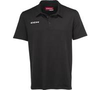 CCM Polo cintré, pour adultes, couleur : noir, taille : M